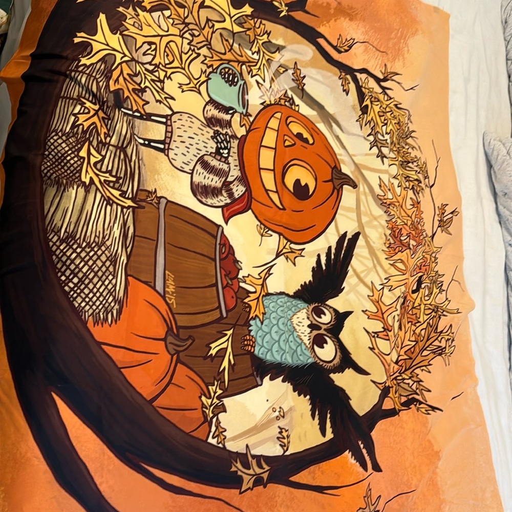 Society6 Charming Autumnal Design Tapestry